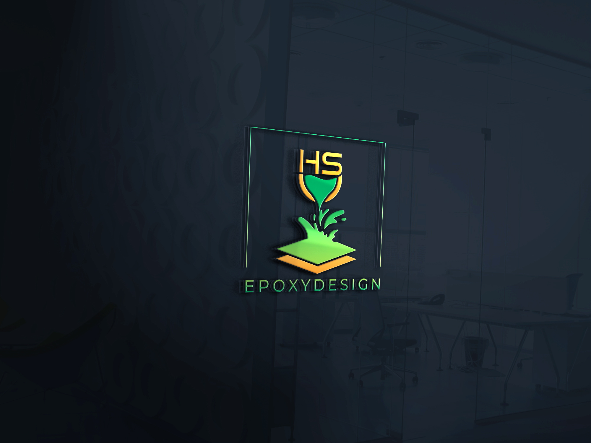 Logo Final File 3D Mockup